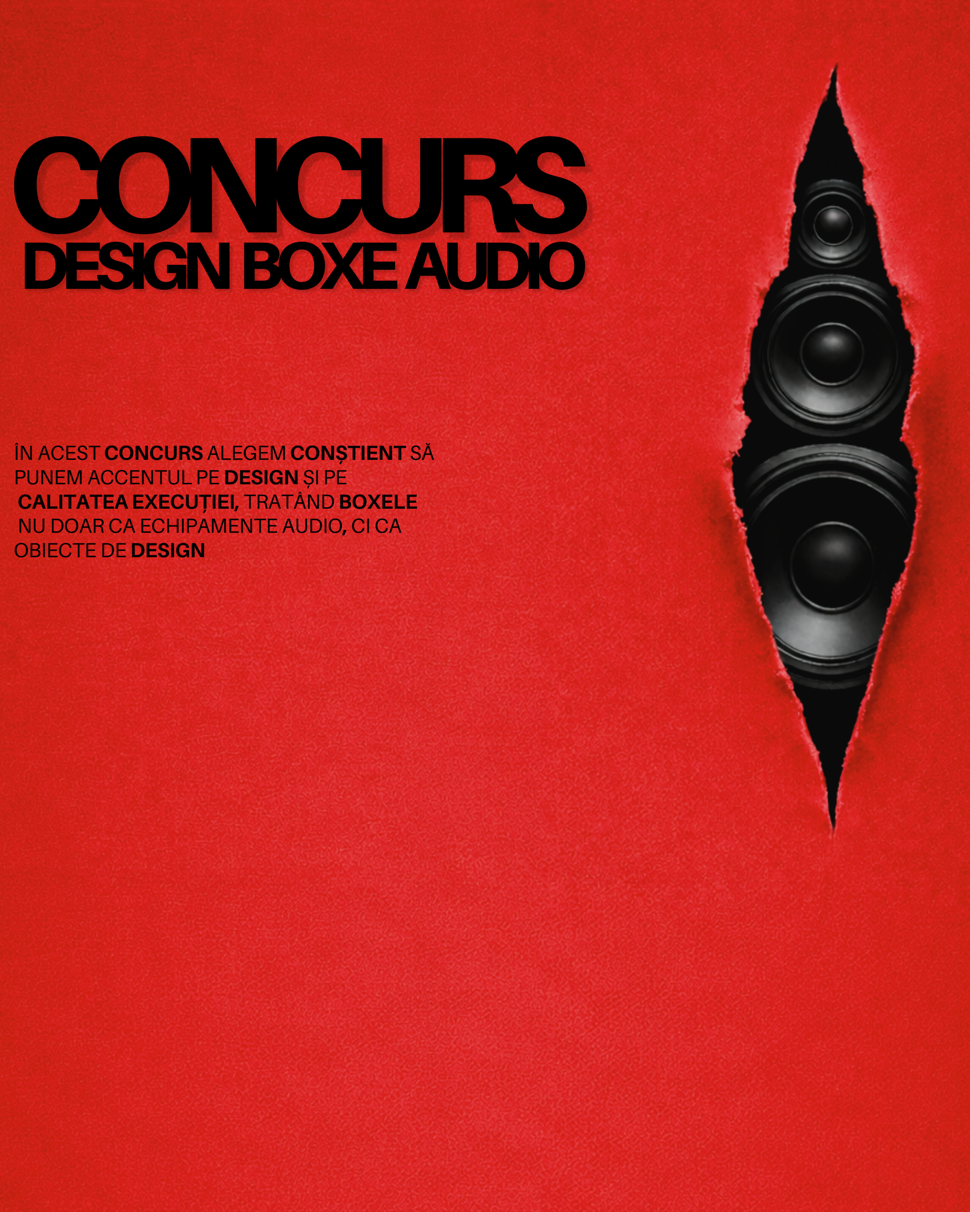 CONCURS DESIGN BOXE AUDIO